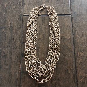 Gold chain necklace